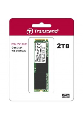 Transcend 220S[Накопичувач SSD M.2 2TB PCIe 3.0 MTE220S]