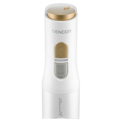 Sencor Блендер заглибний, 1200Вт, 6в1, чаша-800мл, вспінювач молока, білий Sencor Блендер заглибний, 1200Вт, 6в1, чаша-800мл, вспінювач молока, білий