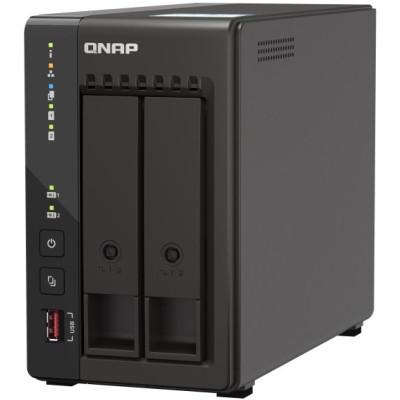QNAP Мережеве сховище TS-253E-8G (2.5GbE HDMI USB 3.2 Gen2)