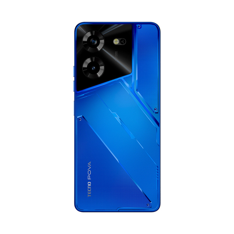 TECNO Смартфон POVA 5 (LH7n) 6.78" 8/256GB, 2SIM, 6000mAh, Hurricane Blue