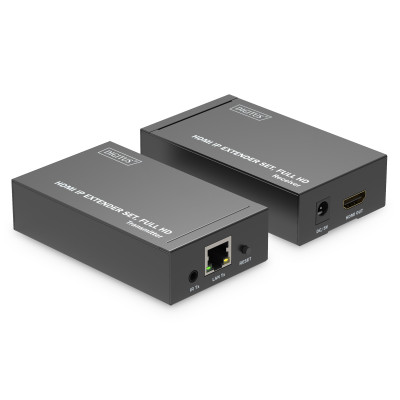 Digitus Набір IP-відеоподовжувачів DIGITUS HDMI, Full HD, 1080p, один до багатьох, 120 м