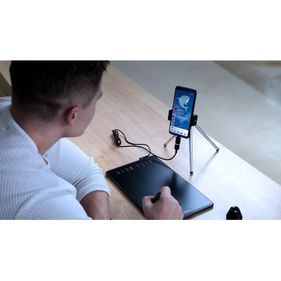 Huion Графічний планшет 8.7"x5.4" H950P, microUSB, чорний Huion Графічний планшет 8.7"x5.4" H950P, microUSB, чорний