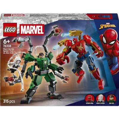 LEGO Конструктор LEGO Super Heroes Битва роботів: Людина-павук vs. Доктор Восьминог LEGO Конструктор LEGO Super Heroes Битва роботів: Людина-павук vs. Доктор Восьминог