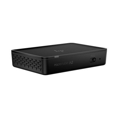 Poly Аудіоміст Poly Studio A2, RJ45, 4x Euroblock, PoE++, чорний