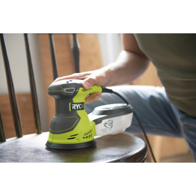 Ryobi Шліфмашина ексцентрикова ROS300, 93х185мм, 300Вт, 0-13000 об / хв, 2.3кг