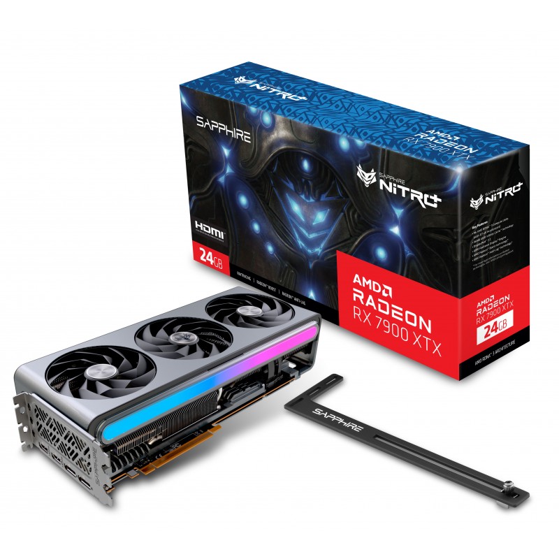 SAPPHIRE Відеокарта Radeon RX 7900 XTX 24GB GDDR6 Nitro+ Gaming OC VAPOR-X