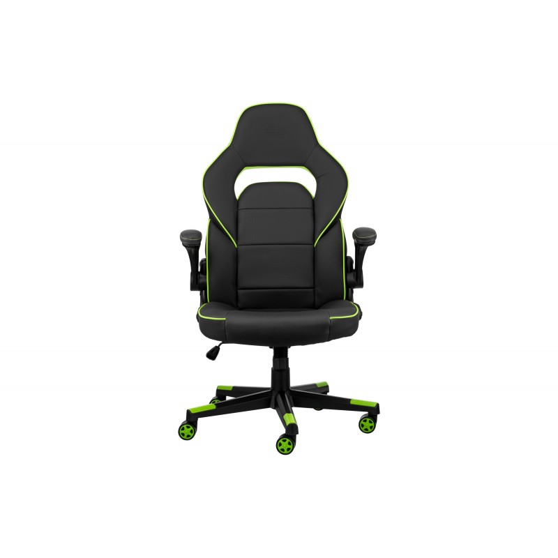 2E Gaming Ігрове крісло HEBI Black/Green