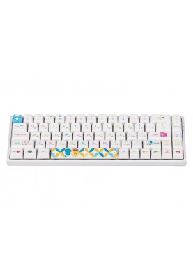 Akko Клавіатура 3068B Doraemon Rainbow CS Jelly Pink RGB