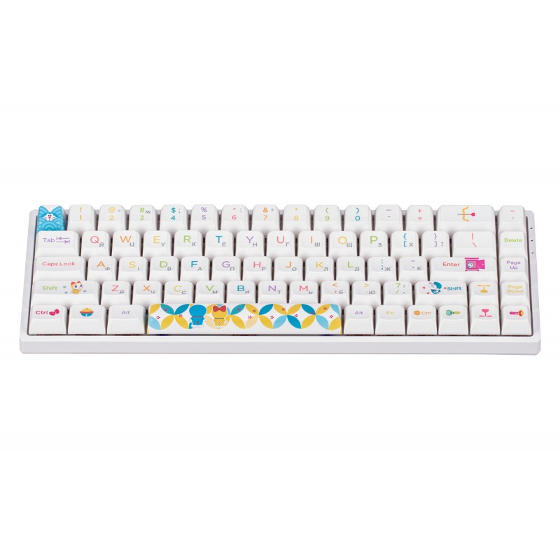 Akko Клавіатура 3068B Doraemon Rainbow CS Jelly Pink RGB