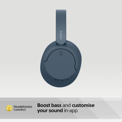 Sony Навушники Over-ear WH-CH720N BT 5.2, ANC, SBC, AAC, Wireless, Mic, Синій