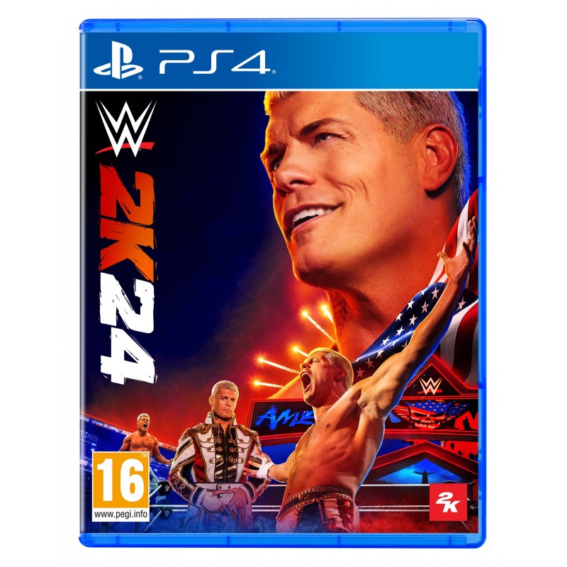 Games Software WWE 2K24 [BD диск] (PS4)