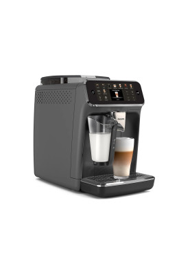 Philips Кавомашина Philips Series 5500, 1.8л, зерно+мелена, автомат.капуч, дисплей, авторецептів -22, холодна кава, сріблясто-чорний