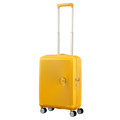 American Tourister Валіза American Tourister, Soundbox, поліпропілен, мала, 55см, 35.5/41л, TSA, 4 колеса, EXP, жовтий