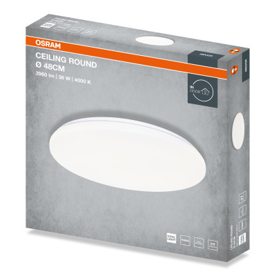 Osram Світильник накладний OSRAM CEILING ROUND 36Вт 4000K 2880Лм Osram Світильник накладний OSRAM CEILING ROUND 36Вт 4000K 2880Лм