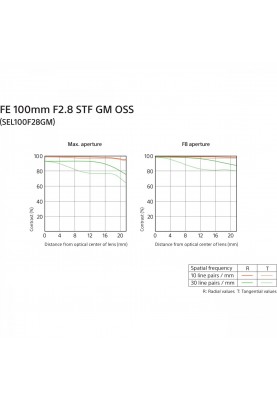 Sony 100mm, f/2.8 STF GM OSS для NEX FF