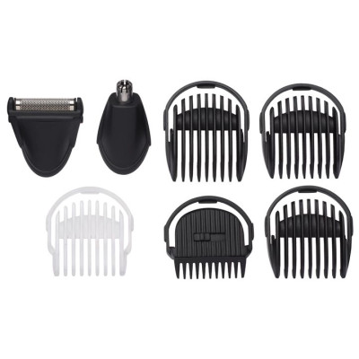 BaByliss Набір для стрижки волосся, MT725E, 6 в 1, 6 насадок, чорний