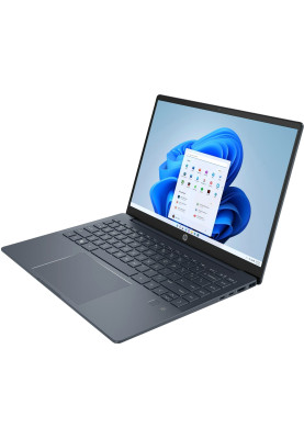 HP Ноутбук Pavilion Plus 14-eh1001ua 14" 2.8K OLED, Intel i7-1355U, 16GB, F1024GB, NVD2050-4, DOS, синій