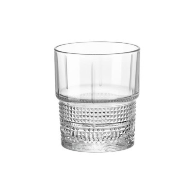 Bormioli Rocco Набір склянок низьких Bartender Novecento, 370мл, h101мм, 6шт, скло, прозорий