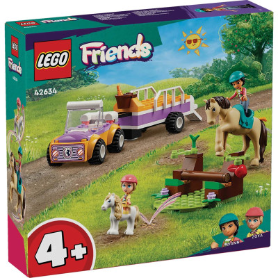 LEGO Конструктор Friends Причіп для коня та поні