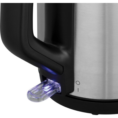 Russell Hobbs Електрочайник Heaton, 1.7л, нержавіюча сталь, сріблясто-чорний