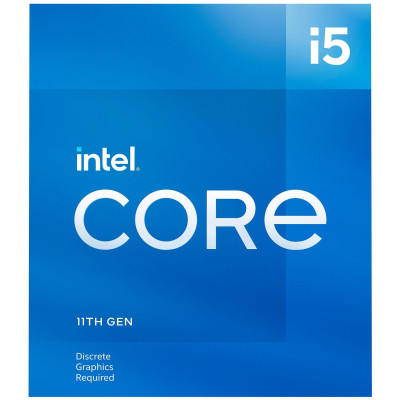 Intel Центральний процесор Core i5-11400F 6C/12T 2.6GHz 12Mb LGA1200 65W w/o graphics Box