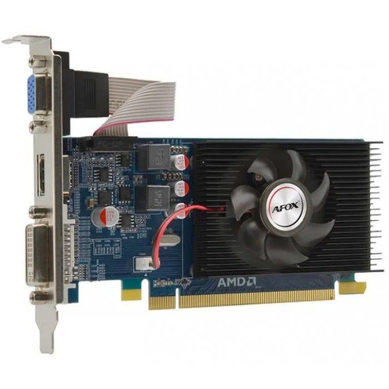 AFOX Відеокарта Radeon HD 6450 1GB GDDR3 LP fan