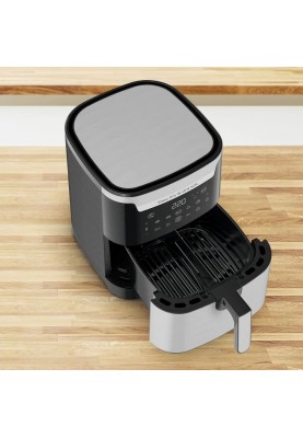 Tefal Мультипіч EasyFry&Grill XXL, 1830Вт, чаша-6.5л, сенсорне керув., 8 програм, пластик, черно-сірий