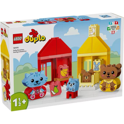 LEGO Конструктор DUPLO My First Повсякденні процедури: Час вечері та сну