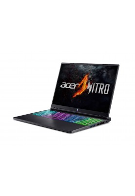 Acer Ноутбук Nitro 16 AN16-73 16" WUXGA IPS, Intel i7-14650HX, 32GB, F1TB, NVD4050-6, Lin, чорний