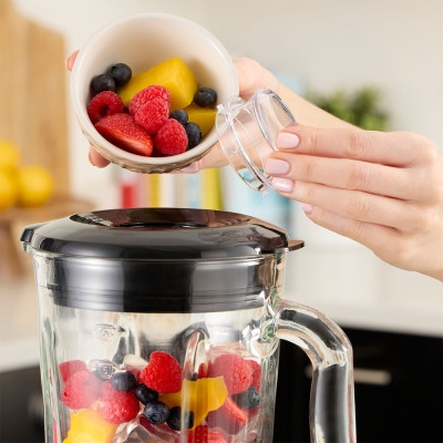 Russell Hobbs Блендер стаційний Desire Matte Charcoal, 650Вт, чаша-1500мл, чорний