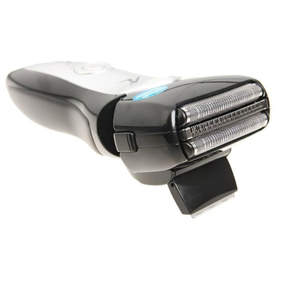 Panasonic Бритва електр. сіткова, 13000 об/хв, бритв.головок-3, Li-Ion, сух.+волог., кейс, срібно-чорний