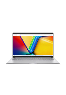 ASUS Ноутбук Vivobook 17 X1704VA-AU551 17.3" FHD IPS, Intel i5-1334U, 16GB, F512GB, UMA, NoOS, Сріблястий