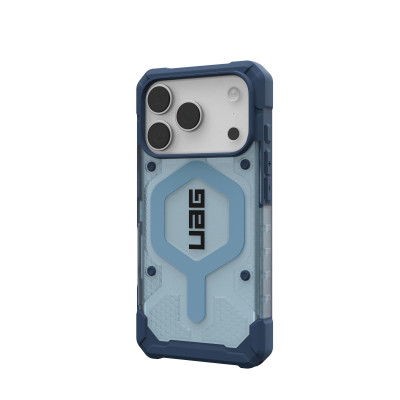 UAG Чохол+ремінець UAG для iPhone 17 Pro, Pathfinder Clear MagSafe Bundle, Blues Lanyard