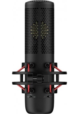 HyperX Мікрофон геймінговий ProCast, Bi, 3-pin XLR, no cable, з поп-фільтром, чорний