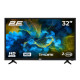 2E Телевізор 32" LED HD 50Hz Black