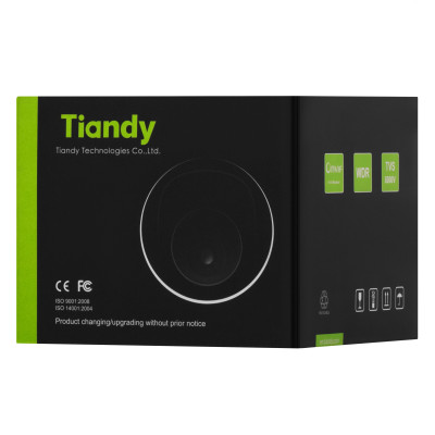 Tiandy TC-C34KS 4МП фіксована купольна камера Starlight з ІЧ, 2.8 мм