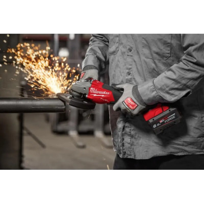 Milwaukee Шліфмашина кутова аккумуляторна Milwaukee M18 FHSAG125XPDB2-0X 125мм 18В 9000об/хв 3.5кг кейс без АКБ та ЗП