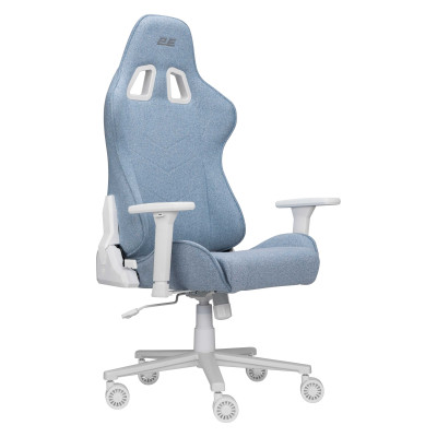 2E Gaming Крісло BUSHIDO II WE, тканина, 3D-Armrests, блакитний світлий 2E Gaming Крісло BUSHIDO II WE, тканина, 3D-Armrests, блакитний світлий
