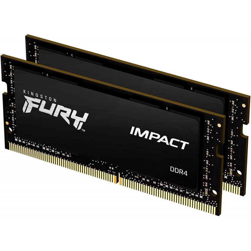 Kingston Пам'ять для ноутбука DDR4 2666 16GB KIT (8GBx2) FURY Impact