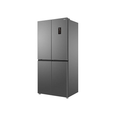 TCL Холодильник багатодверний, 185х84х68, холод.відд.-301л, мороз.відд.-169л, 4 дв., A++, NF, інв., диспл зовн., зона св-ті, нерж