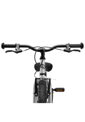 Miqilong Дитячий велосипед ST 20" срібний
