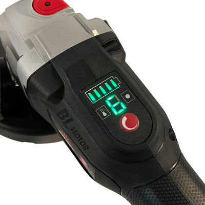 Vitals Шліфмашина кутова акумуляторна  Professional ALs 18125v BS SmartLine+ 125мм 18В 1000об/хв кейс 3.75кг без АКБ та ЗП