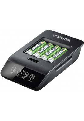 VARTA Зарядний пристрій LCD Smart Plus CHARGER+4xAA 2100 mAh