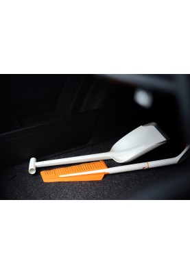 Fiskars Лопата для снігу SnowXpert 63см, 520г, нерж сталь/поліамід (автомобільна)