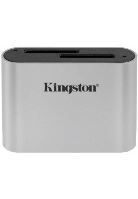 Kingston Кардрідер Workflow Dual-Slot SDHC/SDXC UHS-II Card Reader