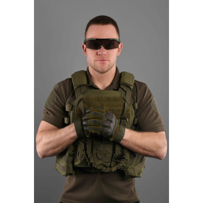 2E Tactical Рукавиці тактичні, Sensor Touch L, хакі