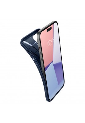 Spigen Чохол для Apple iPhone 15 Liquid Air, NavyBlue