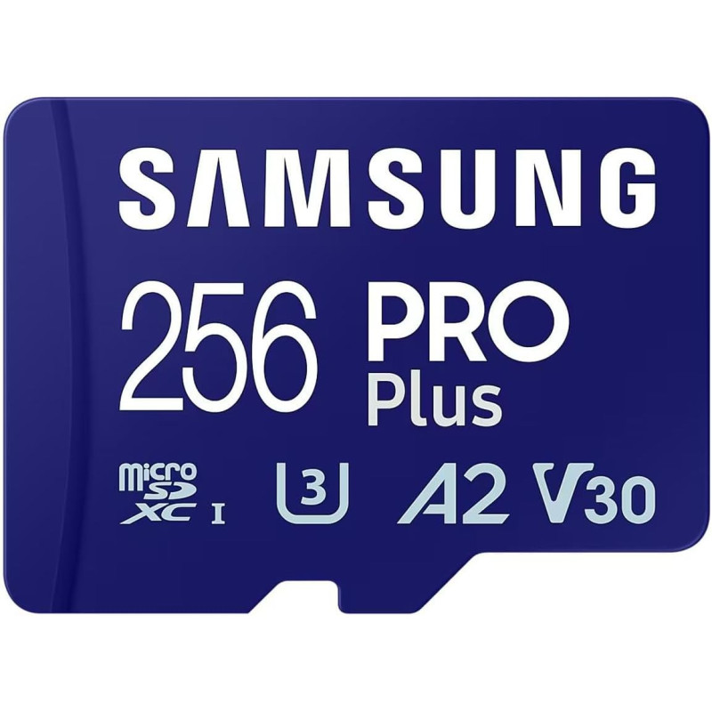 Samsung Карта пам'яті microSDXC 256GB C10 UHS-I R180MB/s PRO Plus