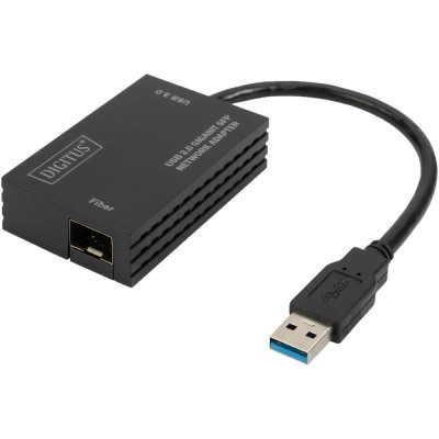 Digitus Адаптер USB-A > SFP, USB 3.0 Gigabit Network