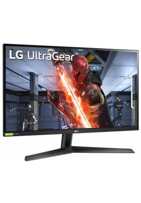 LG Монітор 27" 27GN800-B 2xHDMI, DP, Audio, IPS, 2560x1440, 144Hz, 1ms, 99%sRGB, G-SYNC, FreeSync, HDR10